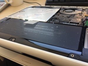 MacBookのバッテリー不具合対応2